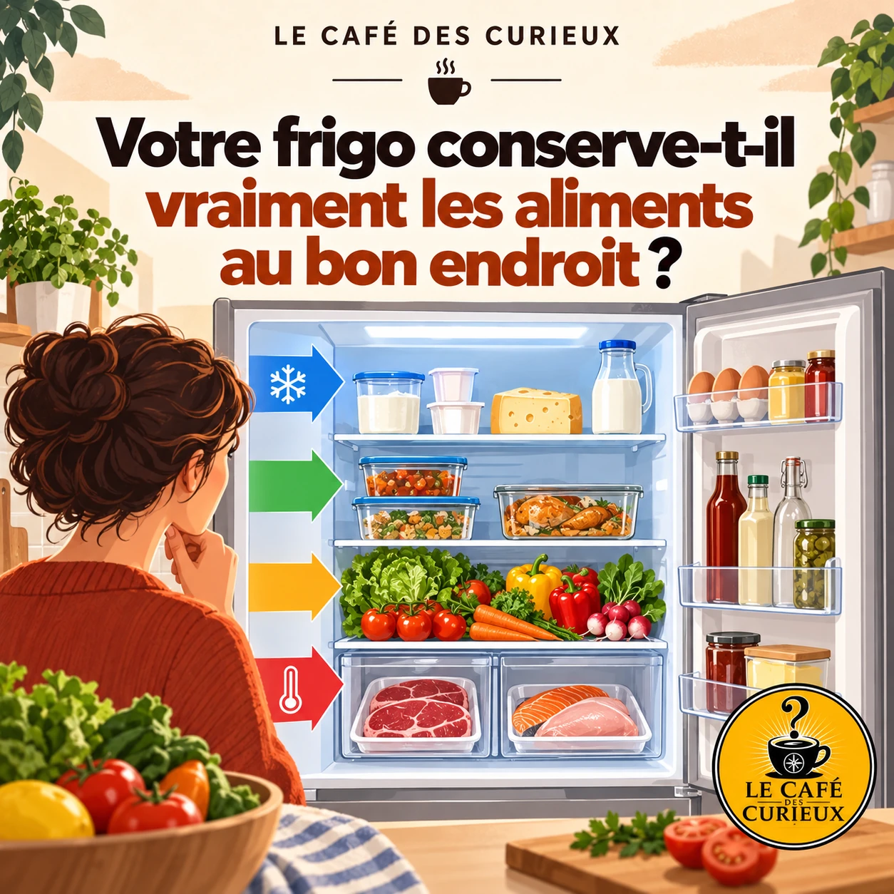 Votre frigo conserve-t-il vraiment les aliments au bon endroit ?