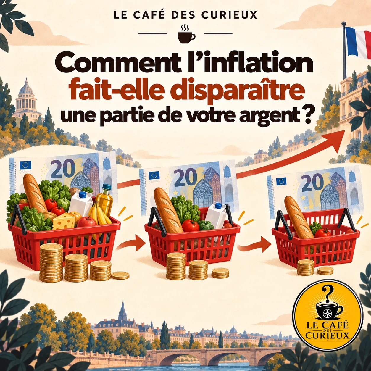 Comment l’inflation fait-elle disparaître une partie de votre argent ?