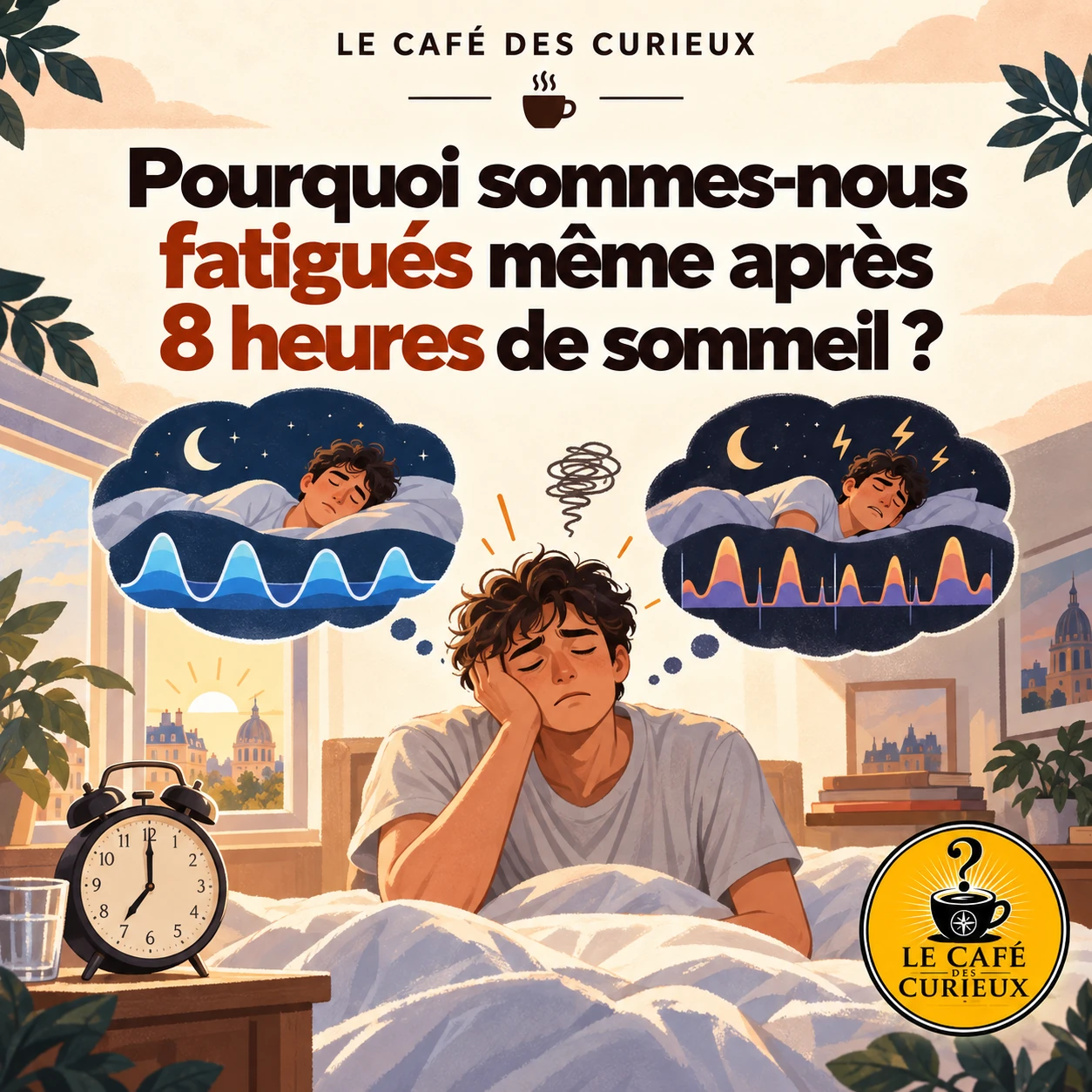 Pourquoi sommes-nous fatigués même après 8 heures de sommeil ?