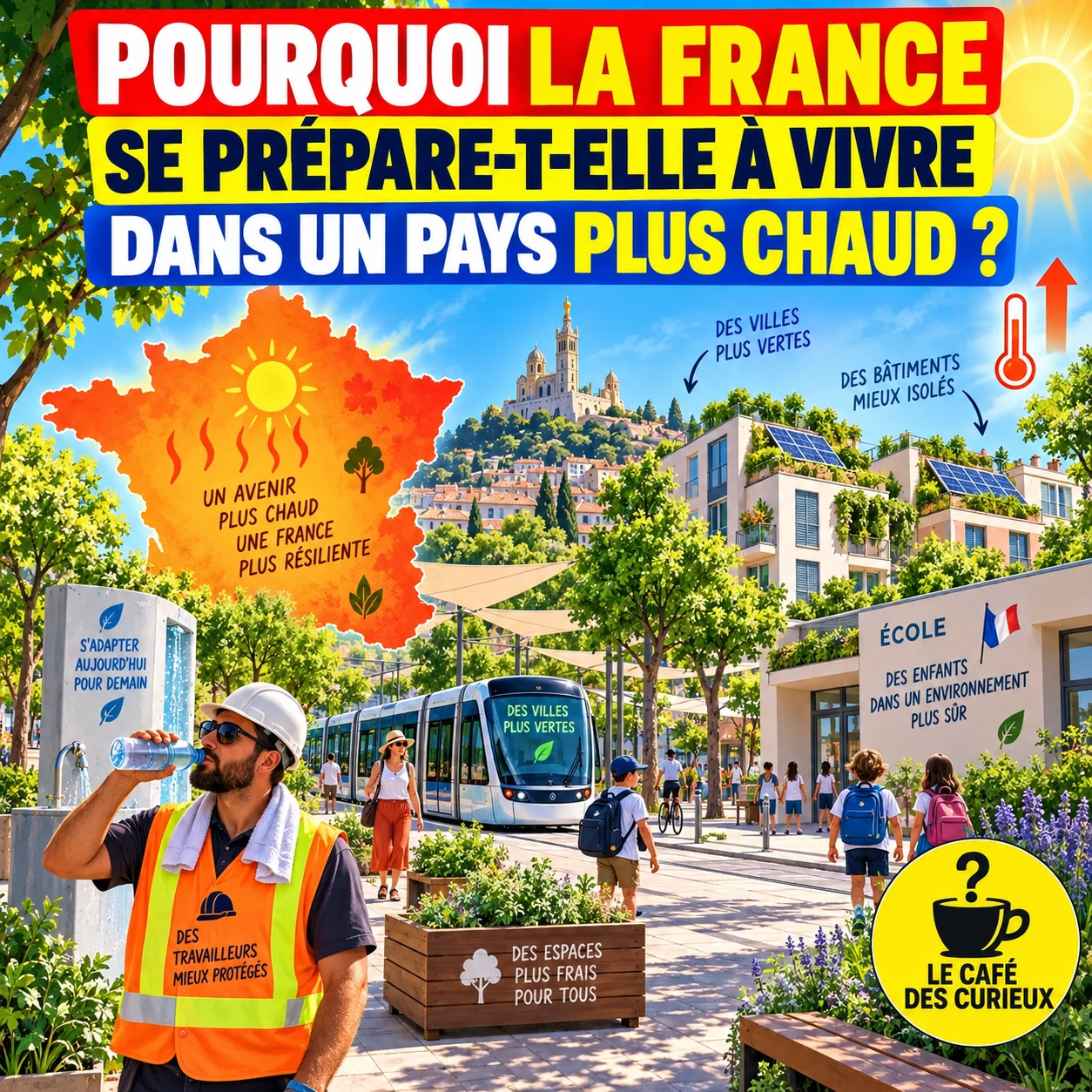 Pourquoi la France se prépare-t-elle à vivre dans un pays beaucoup plus chaud ?