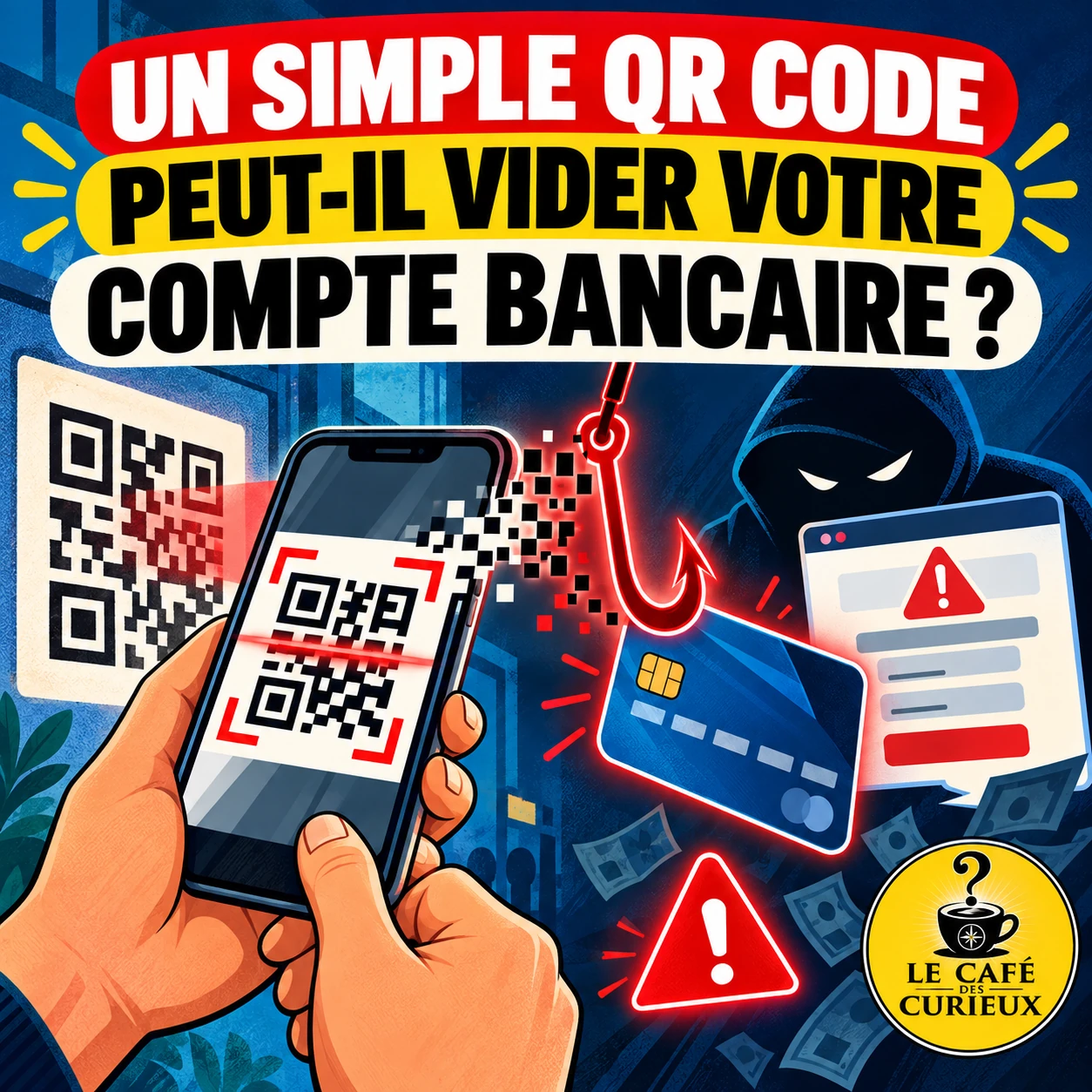 Un simple QR code peut-il vider votre compte bancaire ?